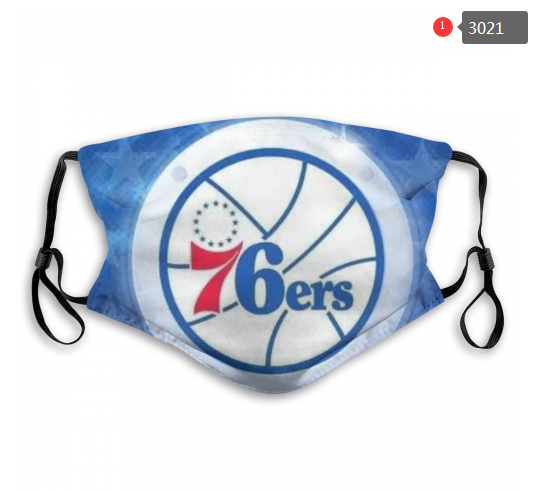 NBA Philadelphia 76ers #4 Dust mask with filter-0
